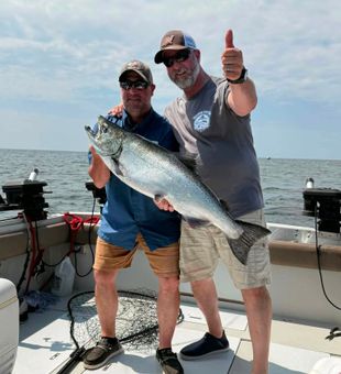 Chinook salmon success in Ogdensburg NY waters!