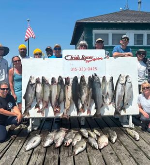 Outstanding mixed bag fishing charter results in Ogdensburg NY!