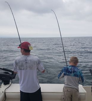 Family Fishing in Lake Erie