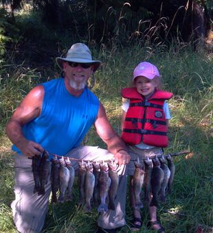 Great day of fishing in Walterville OR!