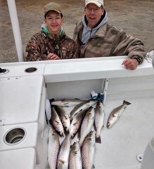 Reel action on the Neuse River! 