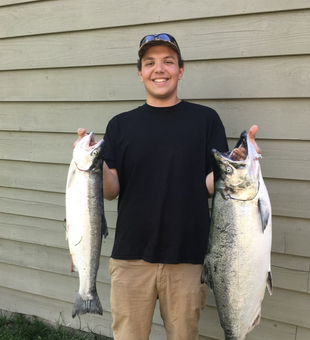 The thrill of Great Lakes fishing! 