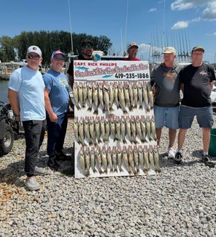 Outstanding Marblehead OH fishing charter results on display!
