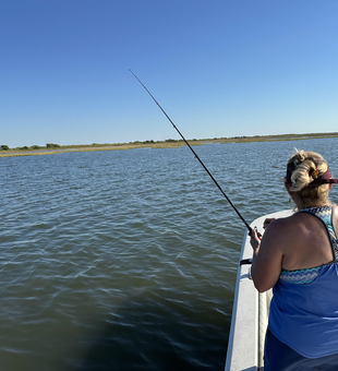 Perfect conditions for trolling and drift fishing on the water today!