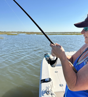 Perfect day for trolling and light tackle fishing in these calm waters!