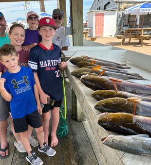 Port O'Connor speckled trout makes for happy families!
