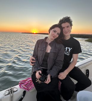 Perfect sunset cruise in Port O'Connor TX waters!