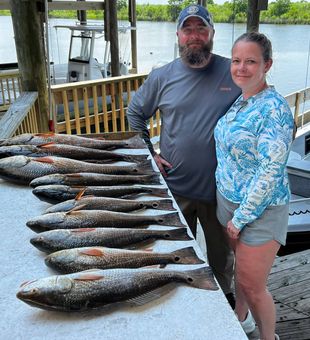 Hooked on Redfish in New Orleans!