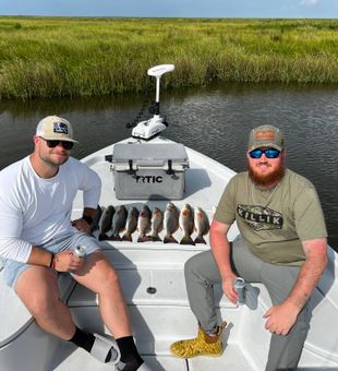 Fishing for Reds in the heart of New Orleans!