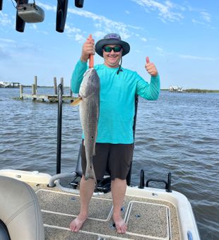 Cocodrie, LA is perfect for redfish fishing.