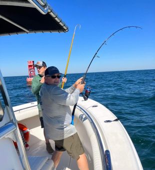 When the rod bends, it is game time - Ocean Springs, MS.