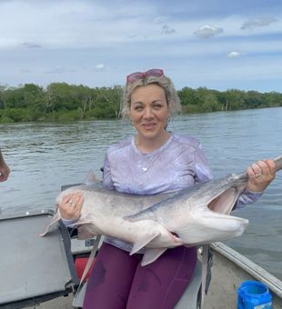 Book a guided paddlefish fishing trip on Fort Gibson Lake for an unforgettable freshwater adventure.