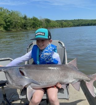 Experience exciting paddlefish fishing on Fort Gibson Lake with expert local guides.