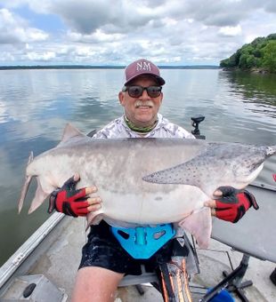 Nice catfish from Sand Springs Oklahoma waters!