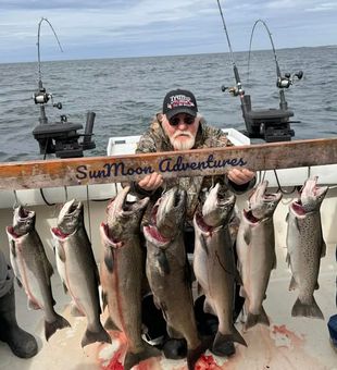 Hooked on Lake Ontario fishing!