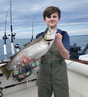 Beautiful Atlantic salmon landed in Mexico NY waters!