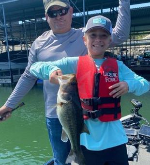 Thrilling Lake Austin angling trip, Fishing Bass