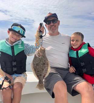 Nice summer flounder from Barnegat Light waters!