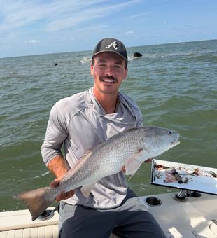 Charleston redfish making the day complete!