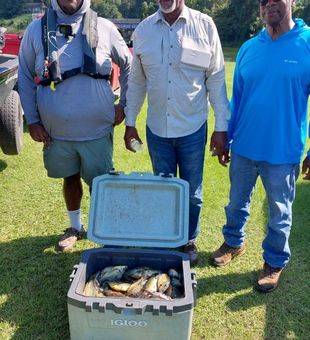 Catching crappie on Eufaula Lake