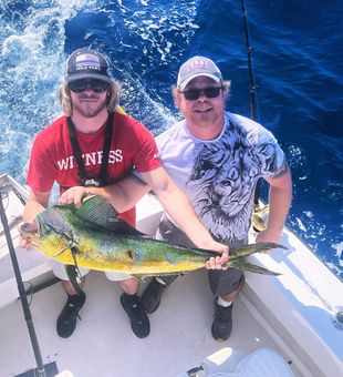 Mahi-Mahi magic on the open sea in Florida!