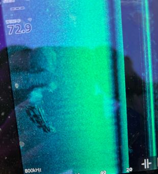 Sonar marks at 72.9 feet in Willis TX waters!