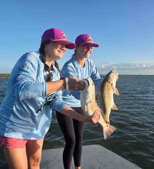Red Fish for the gals - Port Aransas, TX
