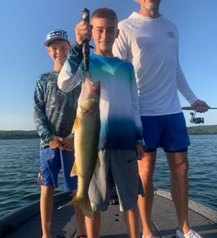 Big walleye on Table Rock