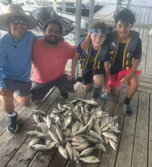 Perfect day fishing Lake Lavon, TX