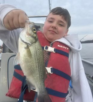 Lake Lavon, TX fishing trip with steady bites and calm water.