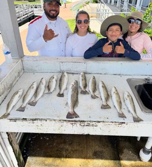 Speckled trout success in League City TX!