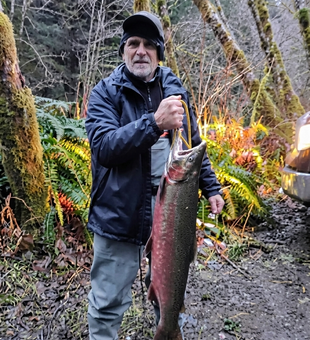 Beautiful Humptulips Coho Salmon makes for perfect catch!