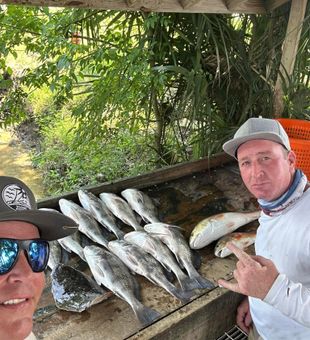 Big trout and redfish—only in Louisiana