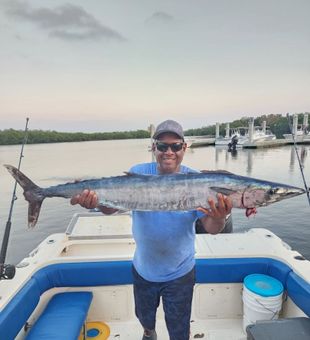 Huge King Mackerel! - Key Largo, FL.