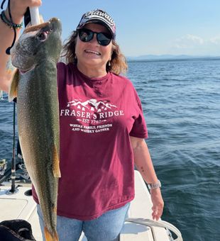 Exciting catch on Lake Champlain!