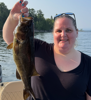 Clear skies and calm waters make for the best fishing day at Cumberland Head!