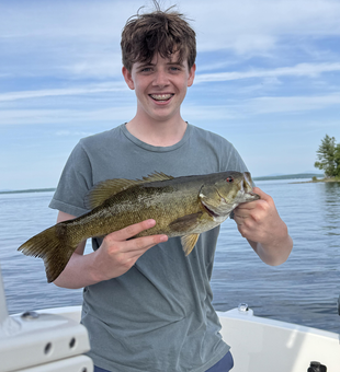 Clear skies and perfect conditions for landing that prized Largemouth Bass!