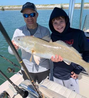 Big redfish and even bigger smiles!
