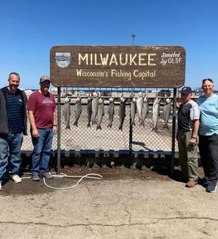 Trout & Salmon Charters in Lake Michigan