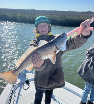Reeling in red!