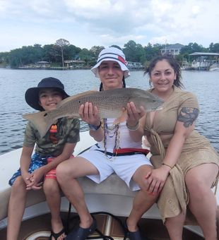 Nice Redfish on our afternoon fish & swim combo trip! 