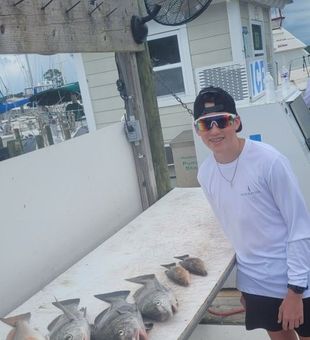 Young Angler and his Haul - Destin, FL.