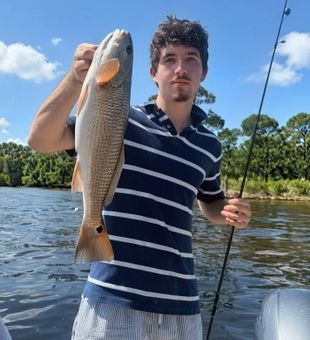 Nice Niceville redfish making the day complete!