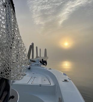 Light tackle, big dreams: Fly fishing under scattered clouds!