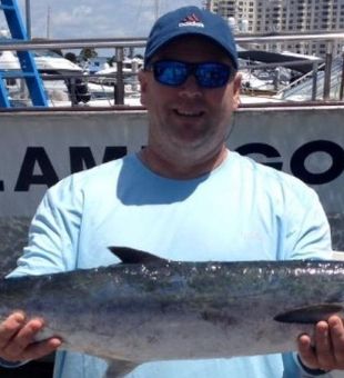 King Mackerel delights captured in Florida waters