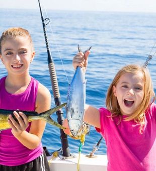 Big Smile, Big Catch : Green Mahi Mahi!