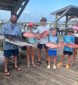 Nothing beats a day of fishing in Fort Morgan