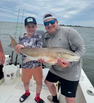 Big redfish catch with smiles!