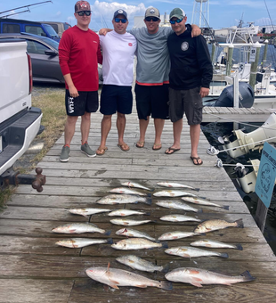 Cast, reel, and enjoy OBX fishing charters!