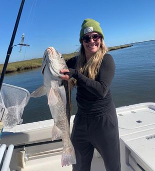 The elusive Black Drum in New Orleans!!